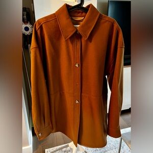 Aritzia Babaton Pelli Shirt Jacket - Brown